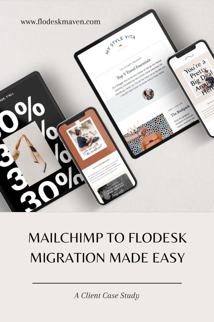 بررسی ویژگی های اصلی Flodesk و مقایسه با Mailchimp