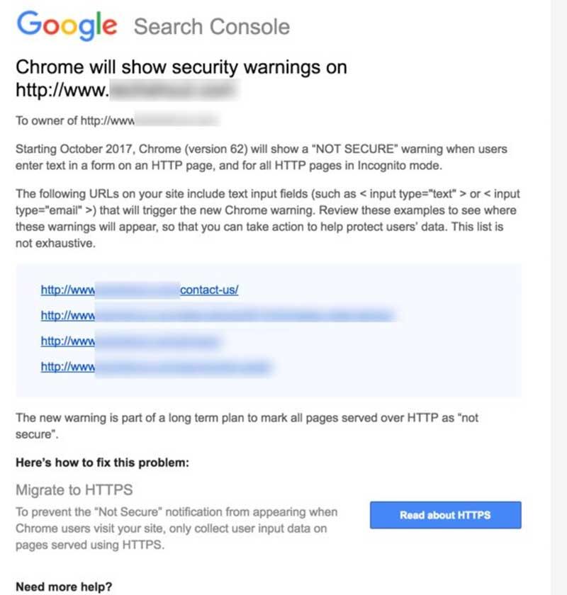 Chrome To Warn Users Before Loading HTTP Sites Starting Next Year via @sejournal, @MattGSouthern
