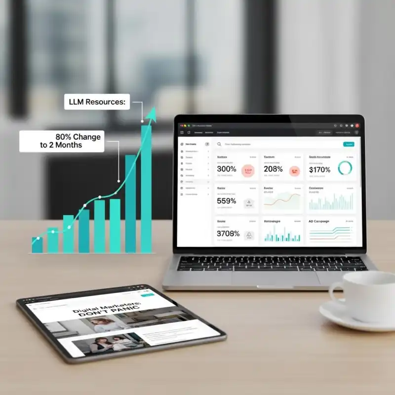 منابع LLM ۸۰٪ در ۲ ماه تغییر کرد؛ بازاریابان دیجیتال نگران نباشند