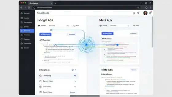 APIها: گسترش دسترسی داده و خودکارسازی در Google Ads و Meta Ads