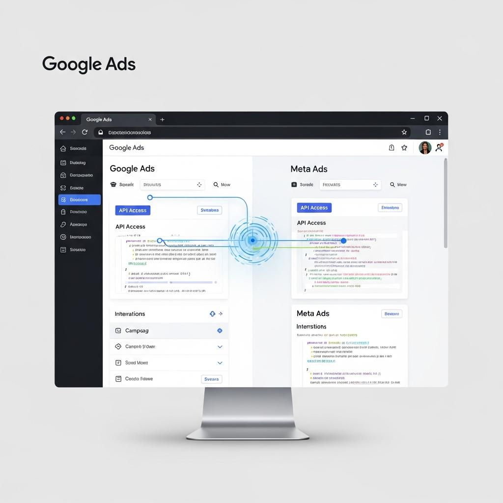 APIها: گسترش دسترسی داده و خودکارسازی در Google Ads و Meta Ads