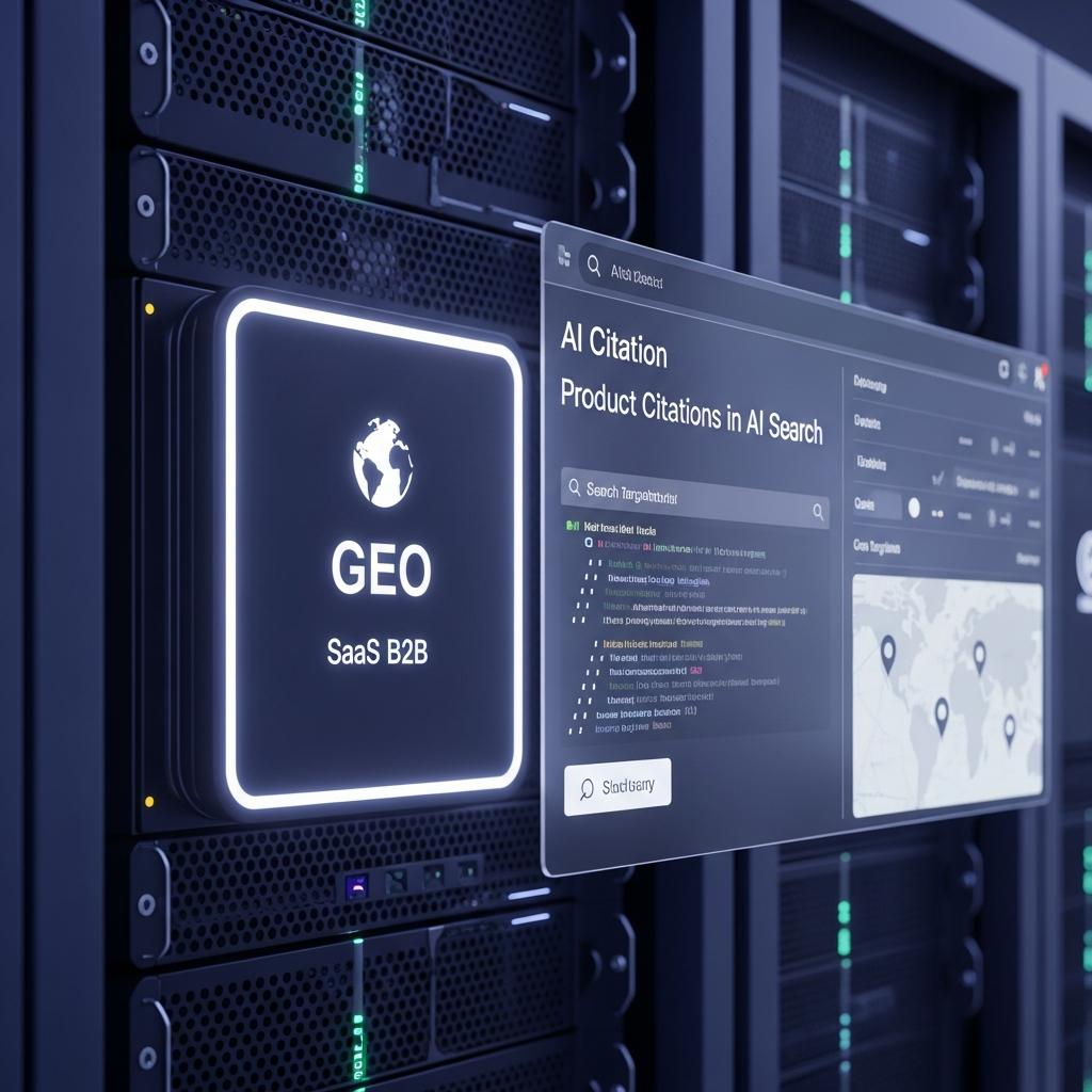 GEO برای SaaS B2B: چگونه محصول خود را در جستجوی هوش مصنوعی استناد کنید