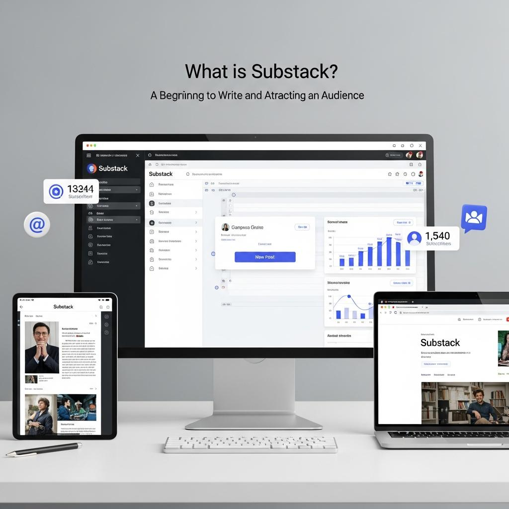 Substack چیست؟ راهنمای مبتدی برای شروع نوشتن و جذب مخاطب