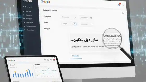 ابزار هوش مصنوعی گوگل: تولید محتوای بهینه و مقیاس پذیر خودکار