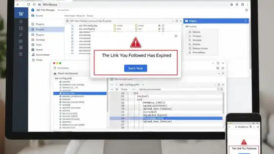 چگونه خطای «The Link You Followed Has Expired» در وردپرس را به سرعت رفع کنیم؟