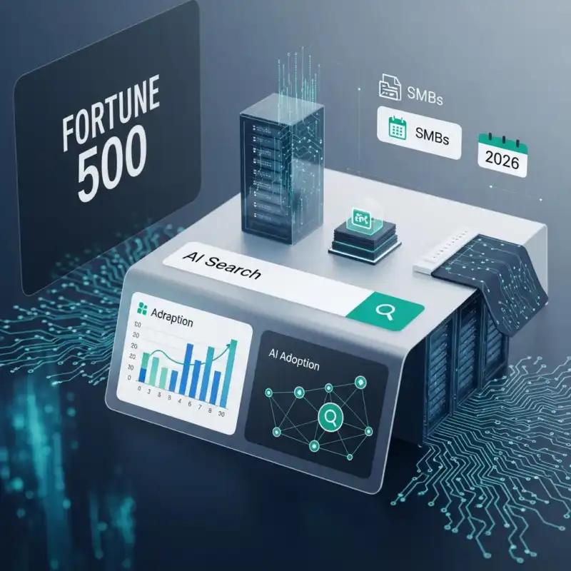 Fortune 500 جستجوی هوش مصنوعی را میبرد؛ SMBها در 2026 چه باید کنند