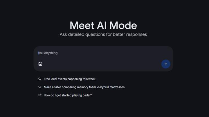 تحلیل عملکرد AI Mode در گزارش سه ماهه Google