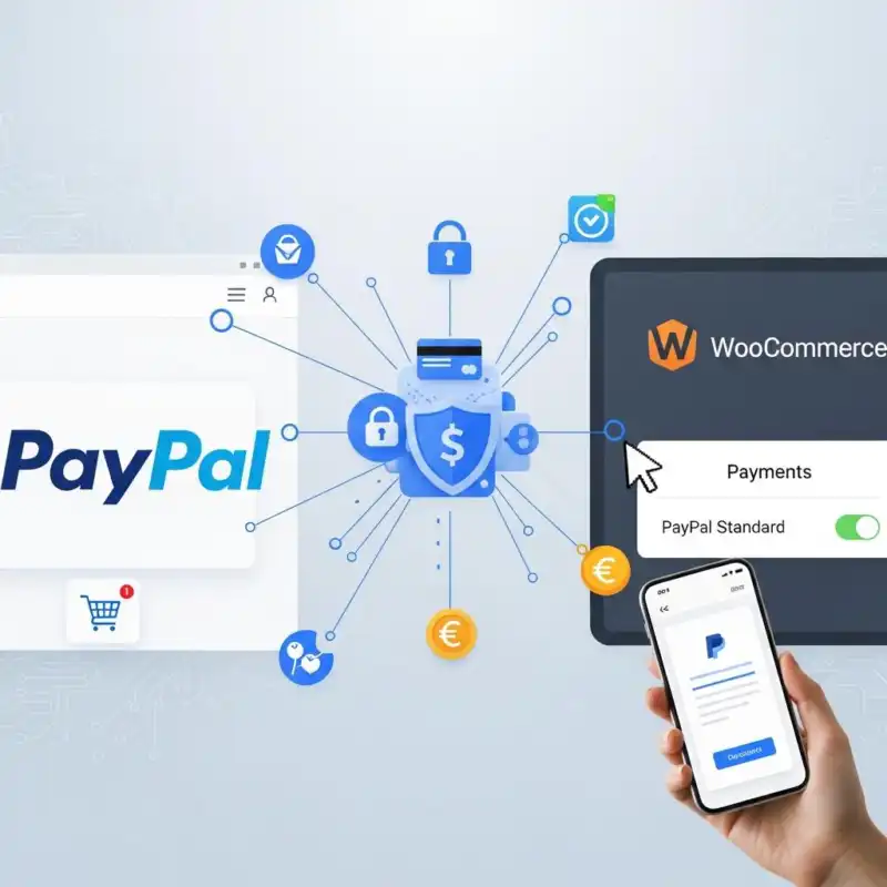 نحوه استفاده کامل از درگاه پرداخت PayPal در ووکامرس