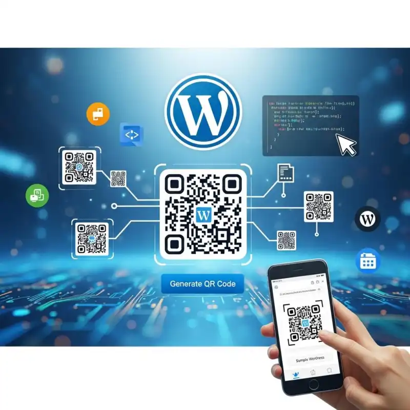 آموزش گام به گام تولید کد QR برای سایت های وردپرس: 4 روش مؤثر