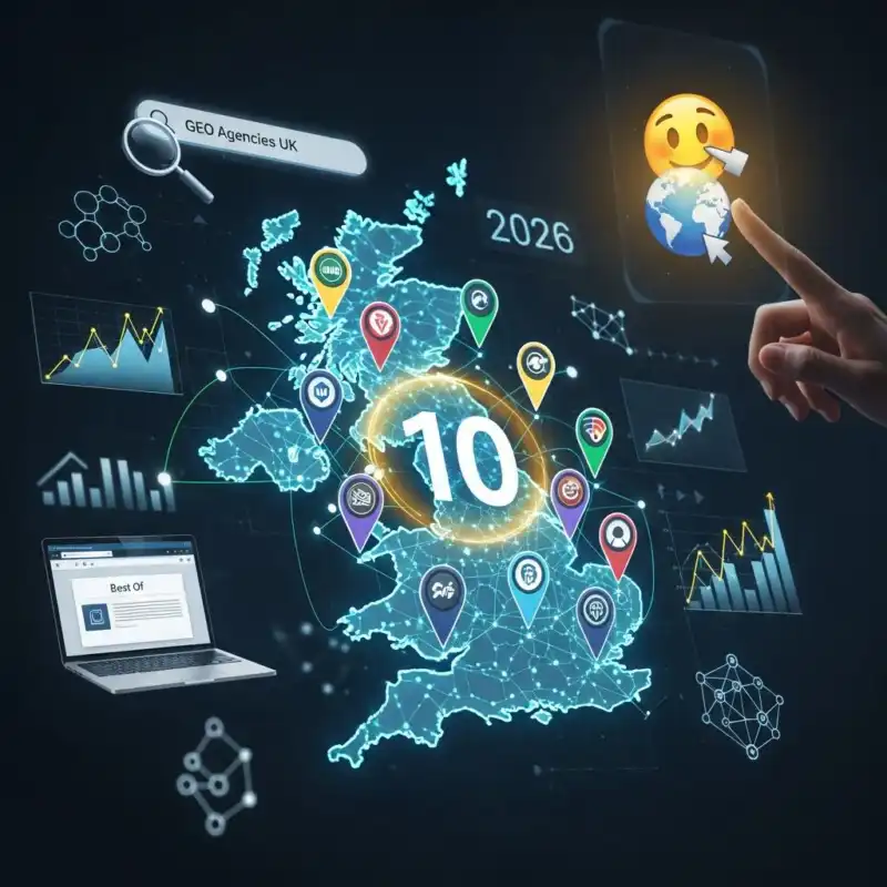 بهترین 10 آژانس GEO در بریتانیا در سال 2026: بررسی کامل