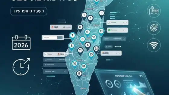 به روزترین ۱۰ آژانس GEO در اسرائیل – راهنمای کامل ۲۰۲۶