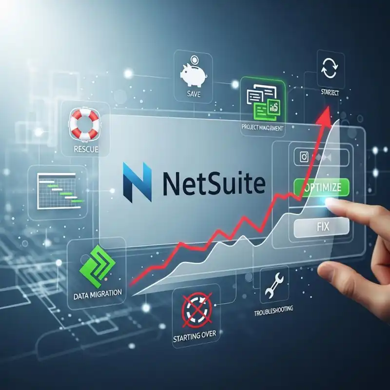 NetSuite Implementation Rescue: How to Save a Struggling ERP Project Without Starting Over