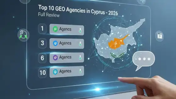 بهترین ۱۰ آژانس GEO در قبرس – بررسی کامل در سال 2026
