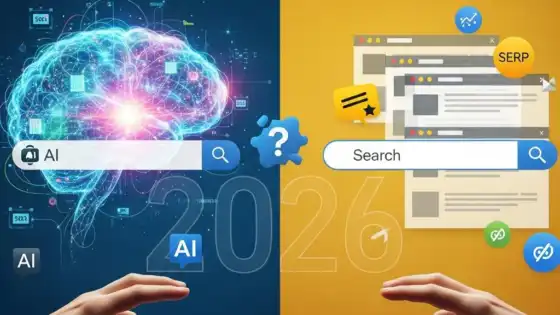 جستجوی هوش مصنوعی در مقابل جستجوی سنتی: کدام را در 2026 اولویت بدهید؟