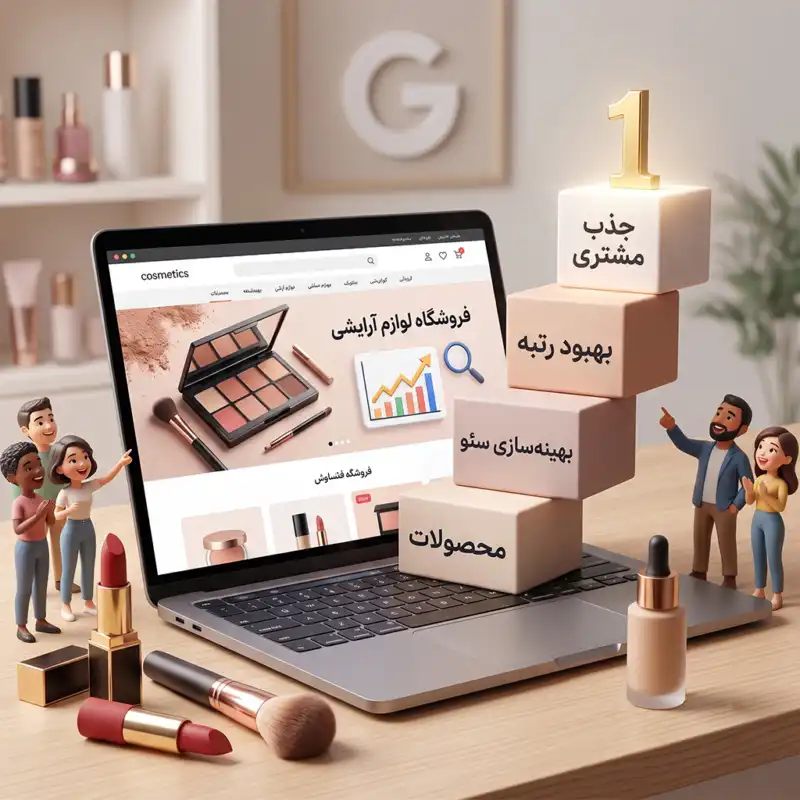 سئو سایت لوازم آرایشی